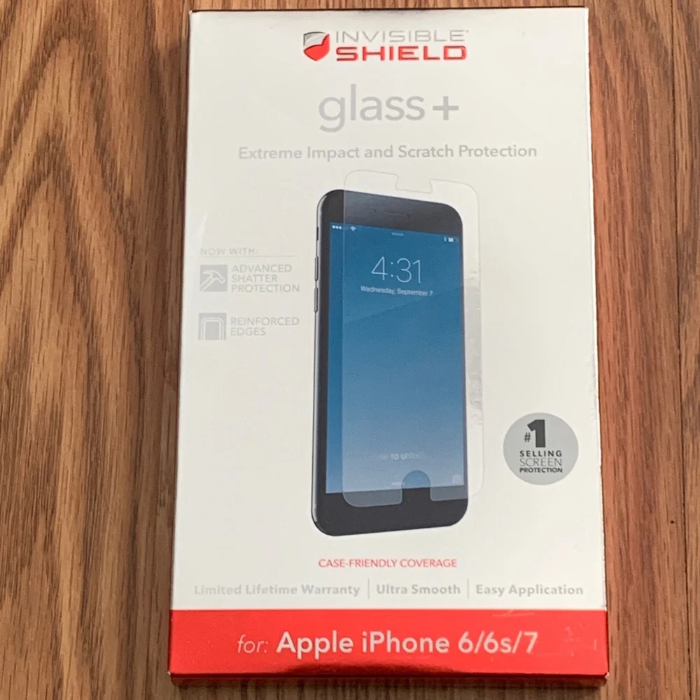 Zagg Invisible Shield Glass+ Screen Protector - iPhone 6/6s/7